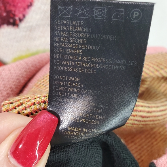 Anthropologie Troubadour Petale Floral Wool Knit Dress Size XS - Picture 10 of 10